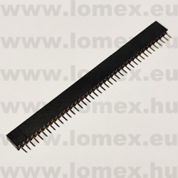 DS1065-01-1x40S8BV (CNF) RoHS HÜVELY 40P 1.27mm H=4.4mm - 43-42-53
