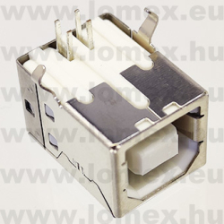 DS1099-WN0 (CNF) RoHS USB-B 4P ANYA 90° HORIZONTAL PCB NYÁK - 43-42-58