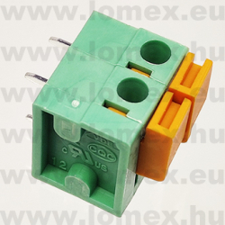 DG142R-5.08-02P-14 (DEG) RoHS SORKAPOCS 2P RM5.08 RUGÓS - 43-43-73