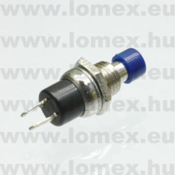 PBS-10BM-2BLU (FEM)  PUSH B. D= 7 2P SPST - 45-01-99
