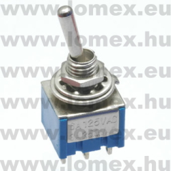 TA206A1 (FEM)  TOGGLE D= 6  6P DPDT - 45-03-71