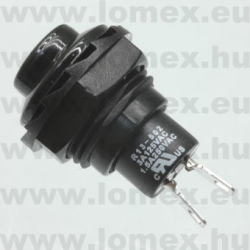 R13-502A-05 BL. (SCI) RoHS PUSH B. D=12 2P SPST - 45-04-67