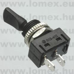 R13-412A (SCI) RoHS LEVER  D=12  2P SPST - 45-05-56