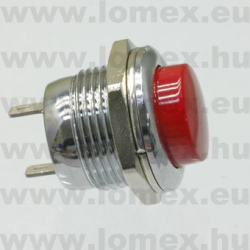 R13-507MA-R (SCI) RoHS PUSH B. D=16 2P SPST - 45-06-36