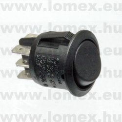 R13-244C (SCI) RoHS ROCKER D=20  6P DPDT - 45-07-13