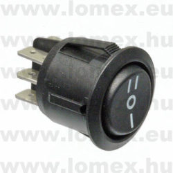 R13-244D (SCI) RoHS ROCKER D=20  6P DPDT - 45-07-14