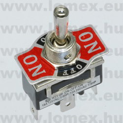 R13-29D-01 (SCI) RoHS LEVER  D=12  3P SPDT - 45-07-95