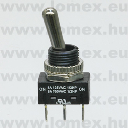 R13-412C2-02 (SCI) RoHS LEVER  D=12  3P SPDT - 45-07-98