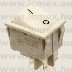 SX821788XX110018 (EVL) RoHS ROCKER 22x30 4P DPST - 45-08-40