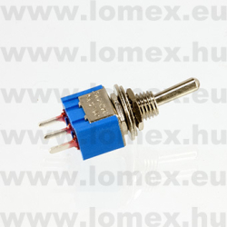 MTS102A2 (FEM) RoHS TOGGLE D= 6  3P SPDT - 45-08-76