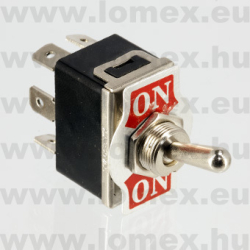 KN3-202-A2 (FEM) RoHS LEVER  D=12  6P DPDT - 45-08-82
