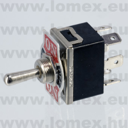 KN3-203-A3 (FEM) RoHS LEVER  D=12  6P DPDT - 45-08-83