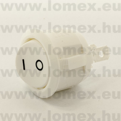 R13-112A5-02 (SCI) RoHS ROCKER D=20  2P SPST - 45-08-89