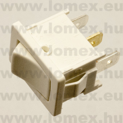 A11332200000 (EVL) RoHS ROCKER 13x19 3P SPDT WH/WH - 45-10-03