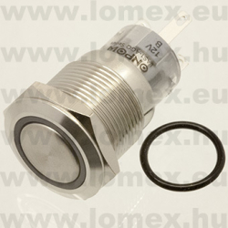 V19-21x-12B-x (   )  PUSH B. D=19 3P SPDT - 45-10-74