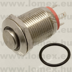 PBS-12RMET-1 (FEM) PUSH B. D=12 2P SPST, RING - 45-10-81