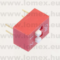 DS-02-G-T (JFU) RoHS DIP SWITCH  2 - 45-11-40