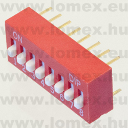 DS-08-G-T (JFU) RoHS  DIP SWITCH  8 - 45-11-45