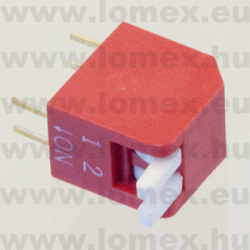 DPL-02-G-T (JFU) RoHS DIP SWITCH  2 - 45-11-50