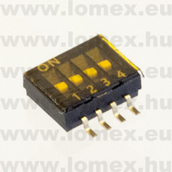 DHMF-04 (JFU) RoHS SMD DIP SWITCH 4 - 45-11-60