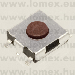 TVEM05-E025BR-R (JFU) RoHS TACT 6.2x6.4 5P SPST H=2.5mm SMD - 45-12-19