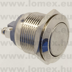 PBS-28BMET-2 (FEM)  PUSH B. D=19 2P SPST - 45-12-25