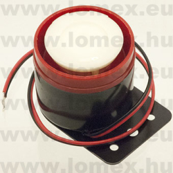 SZIRÉNA  (FEM) PIEZO 105dB 55x56mm 12V - 46-02-85