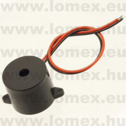 BUZZER PBS23012L (FEM) RoHS D=23x20mm 2 WIRE SELF DRIVE - 46-03-09