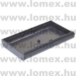 P91 123x 70x 14 MÜA. FEKETE ABS FÉL DOBOZ - 47-00-51
