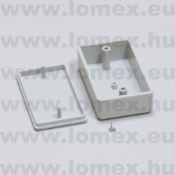 PP56G (SUP) RoHS MÜA. SZÜRKE  ABS UL 94HB - 47-02-07