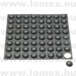 RF-1004 (GAI) RoHS MŰSZERLÁB D=12x5mm ÖNTAPADÓS 3M RAG. - 47-02-19
