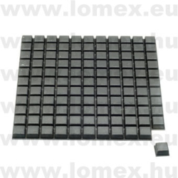 RF-3001 (GAI) RoHS MŰSZERLÁB D=10x10x5mm ÖNTAPADÓS 3M RAG. - 47-02-21