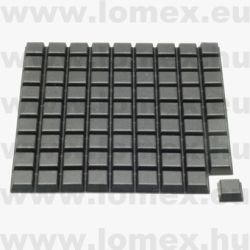 RF-3002 (GAI) RoHS MŰSZERLÁB D=12.5x12.5x6mm ÖNTAPADÓS 3M RAG. - 47-02-22