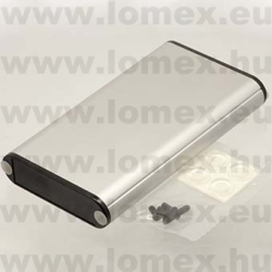 M201 71.7x120x 19 1455B1202 (HMD) RoHS EXTRUDÁLT ALU ELŐLAPPAL - 47-02-87