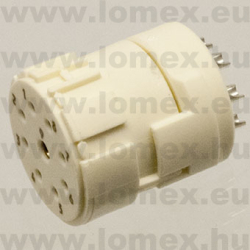 09151092702 (HRT) RoHS M23 HAN ROUND FEMALE INSERT 9P - 48-02-76