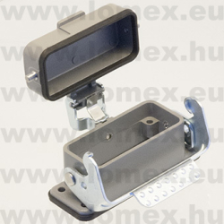 D10A-BK-1L-MCV (DEG) RoHS SIZE  2 HOOD SURF.M. 180° - 48-03-62