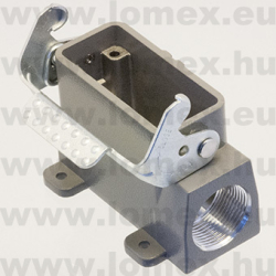 D10A-SF-1L-M25 (DEG) RoHS SIZE  2 HOOD SURF.M.  90° - 48-03-63