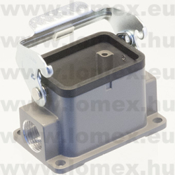D6B-SF-1L-M20 (DEG) RoHS SIZE  3 HOOD SURF.M.  90° SIDE CLIP - 48-03-71