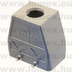 D10B-TEH-4g-M25 (DEG) RoHS SIZE  4 HOOD 180° LOCKING CLIP - 48-03-74