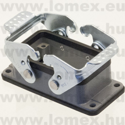 D10B-BK-2L (DEG) RoHS SIZE  4 HOOD SURF.M. 180° LOCKING CLIP - 48-03-81