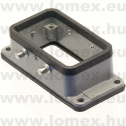 D10B-BK-4g (DEG) RoHS SIZE  4 HOOD SURF.M. 180° LOCKING CLIP - 48-03-83