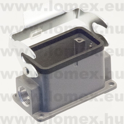 D10B-SF-1L-M20 (DEG) RoHS SIZE  4 HOOD SURF.M. 90° SIDE CLIP - 48-03-84