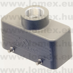 D16B-TE-4g-M25 (DEG) RoHS SIZE  6 HOOD 180° LOCKING CLIP - 48-03-92