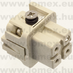 DA-003-F (DEG) RoHS SIZE  1 INSERT FEMALE  3 P - 48-04-30