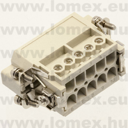 DA-010-M (DEG) RoHS SIZE  2 INSERT MALE 10 P - 48-04-44