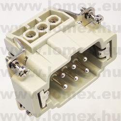 DE-006-M (DEG) RoHS SIZE  3 INSERT MALE  6 P - 48-04-51