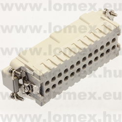 DE-024-MC (DEG) RoHS SIZE  8 INSERT MALE 24 POL - 48-04-91