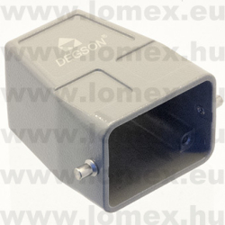 D6B-TEH-2g-PG29 (DEG) RoHS SIZE  3 HOOD 180° SIDE CLIP - 48-05-76