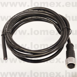 PM-M12A-05P-FF-SL8C02 (DEG) RoHS M12 5POL FEMALE A-code CABLE 2m - 48-06-85