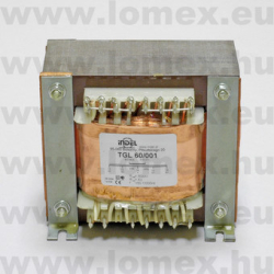 TGL 60/001 (IND) RoHS 60W 4ohm KIMENŐTRAFÓ - 49-04-64